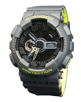 Casio Men's G Shock GA110LN-8A Grey Rubber Quartz Sport Watch