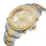 JBW Luxury Men's Jet Setter 2.34 Carat Diamond Wrist Watch