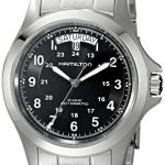 Hamilton Men's H64455133 Khaki King II Black Dial Watch