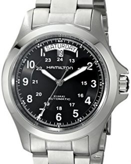 Hamilton Men's H64455133 Khaki King II Black Dial Watch