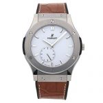 Hublot Classic Fusion Mechanical (Hand-Winding) White Dial Mens Watch 515.NX.2210.LR (Certified Pre-Owned)