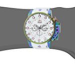 Invicta Men's I- I-Force Stainless Steel Quartz Watch with Silicone Strap, White