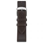 Timex Men's 41 mm Standard Chronograph Leather Strap Cream/Brown One Size