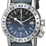Glycine Unisex 3918-18-LB8B Airman Analog Display Swiss Automatic Blue Watch