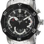 Invicta Men's Pro Diver Quartz Watch with Stainless-Steel Strap, Silver, 26 (Model: 22760)