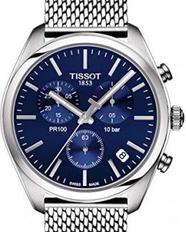 Tissot Men's PR 100 Chronograph - T1014171104100 Blue/Silver One Size