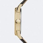 TIMEX Black Leather Watch-TW2R90400