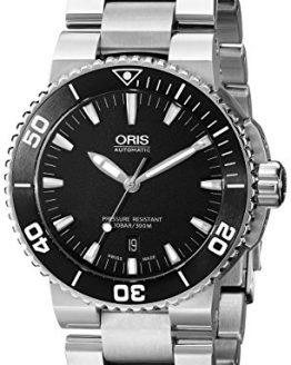 Oris Men's 73376534154MB Analog Display Swiss Automatic Silver Watch