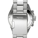 Fossil Men's Decker Analog-Quartz Watch with Stainless-Steel Strap, Silver