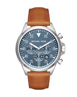 Michael Kors Men's Gage Silver-Tone Watch MK8490