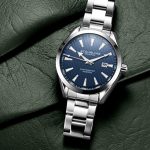 Stuhrling Original Blue Watch for Men Analog Watch Dial with Date - Stainless Steel Silver Bracelet