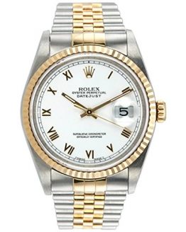 Rolex Datejust Automatic-self-Wind Male Watch 16233 (Certified Pre-Owned)