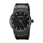 Nixon Unisex Cannon Polished Gunmetal/Lum Watch