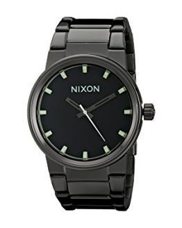 Nixon Unisex Cannon Polished Gunmetal/Lum Watch