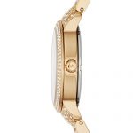 Michael Kors Women's Gold Tone Pave Glitz Watch MK6458