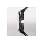 Armani Exchange Banks Black Dial Black Ion-plated Mens Watch
