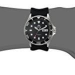 Orient Men's 'Ray II Rubber' Japanese Automatic Stainless Steel Diving Watch, Silver-Toned