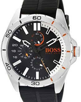 HUGO BOSS Orange Men's 1513290 berlin Analog Display Japanese Quartz Black Watch