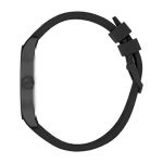 Hugo Men's #Move Quartz Black IP and Rubber Strap Casual Watch, Color: Khaki