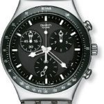 Swatch Men's Windfall Chronograph Silver-Tone Bracelet Watch