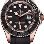 Men's Rolex Yacht-Master 40 Solid 18k Rose Gold Watch (Reference: 116655)