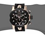 Invicta Men's 0361 Reserve Collection Venom Chronograph 18k Black/Rose Gold-Plated Stainless Steel Watch