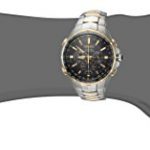 Seiko Men's COUTURA Analog Display Japanese Quartz Two Tone Watch