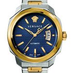Versace Men's 'Dylos' Automatic Stainless Steel Casual Watch, Color:Two Tone (Model: VAG030016)