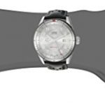 Oris Men's Audi Stainless Steel Swiss-Automatic Watch with Leather Calfskin Strap, Black