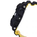 Casio G-Shock Men's Analog-Digital Black & Yellow Resin Strap Watch