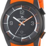 Rip Curl Men's A2624 - ORA "Launch" Sport Watch with Orange Silicone Band