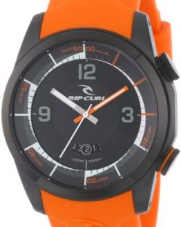 Rip Curl Men's A2624 - ORA "Launch" Sport Watch with Orange Silicone Band