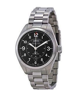 Hamilton Men's H70505133 Khaki Field Analog Display Automatic Self Wind Silver Watch