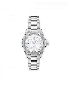 Tag Heuer Aquaracer White Mother of Pearl Dial Ladies Watch