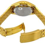 Orient Men's 3 Star Standard Gold Tone Black Dial Automatic Watch