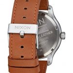 NIXON Patrol Leather A1243 - Navy/Saddle - 100m Water Resistant Men's Analog Classic Watch