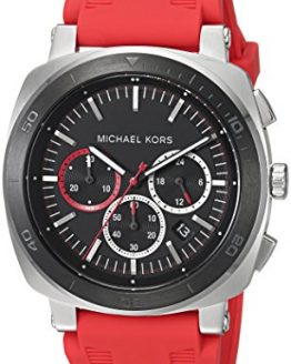 Michael Kors Men's Bax Red Watch MK8552