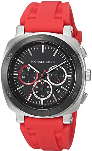 Michael Kors Men's Bax Red Watch MK8552