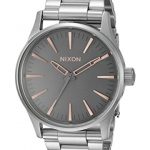Nixon Men's A4502064 Sentry 38 SS Analog Display Analog Quartz Watch