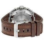 IWC Ingenieur Chronograph Silberpfeil Brown Dial Leather Strap Automatic Mens Watch
