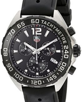 TAG Heuer Men's Formula 1 Analog Display Swiss Quartz Black Watch