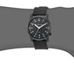 Rip Curl Men's 'Cambridge' Quartz Plastic and Silicone Sport Watch, Color:Black