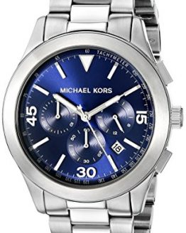 Michael Kors Men's Gareth Silver-Tone Watch MK8451