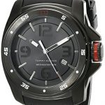 Tommy Hilfiger Men's 1790708 Analog Display Japan Movement Black Watch