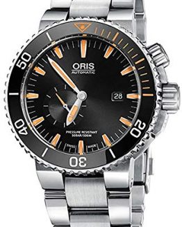 Oris Men's 74377097184MB Analog Display Swiss Automatic Silver Watch