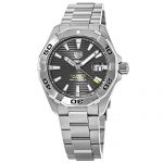 Tag Heuer Aquaracer Calibre 5 Black Dial Stainless Steel Men's Watch WBD2113.BA0928