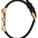 Nixon Men's 'Porter Leather' Quartz Stainless Steel Casual Watch, Color: All Gold Black