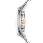 Fossil Men's Townsman Quartz Watch with Stainless-Steel Strap, Silver, 10