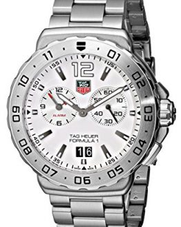 TAG Heuer Men's Formula 1 White Dial Grande Date Alarm Watch