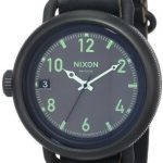 Nixon Men's A279-001-00 October Leather Digital Display Watch